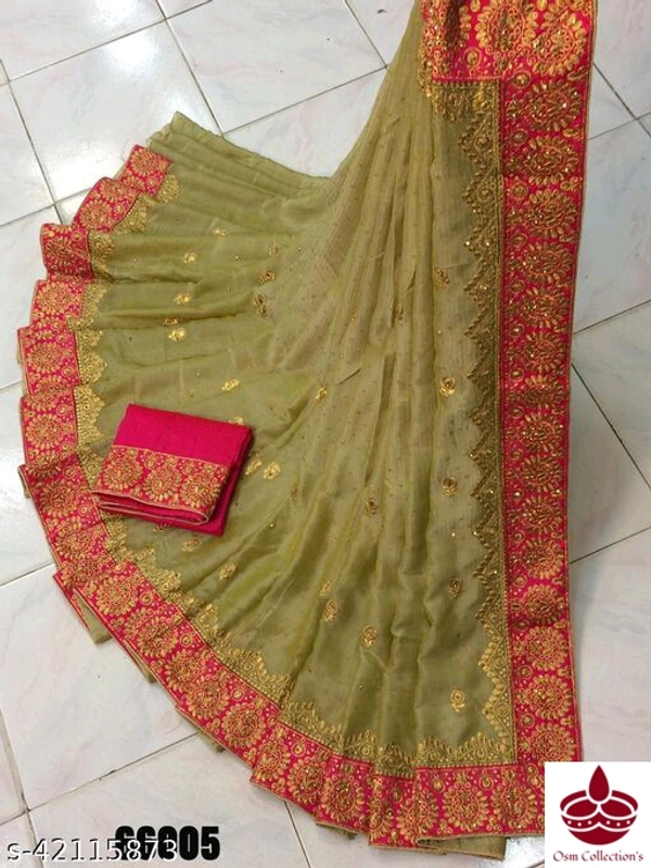 Heavy Ciffon Saree