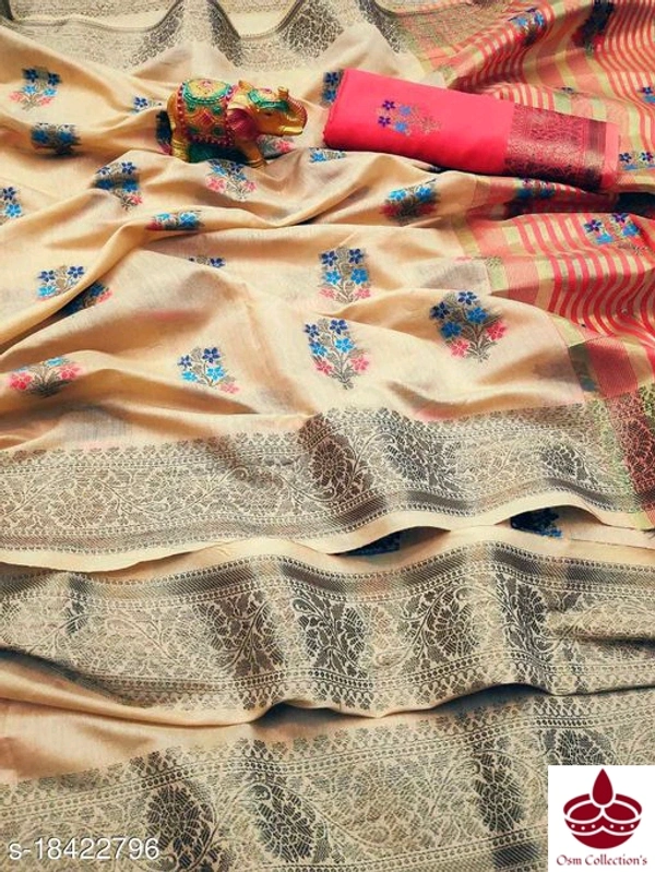 Cotton Blend Saree