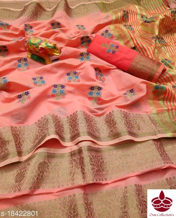 Cotton Blend Saree