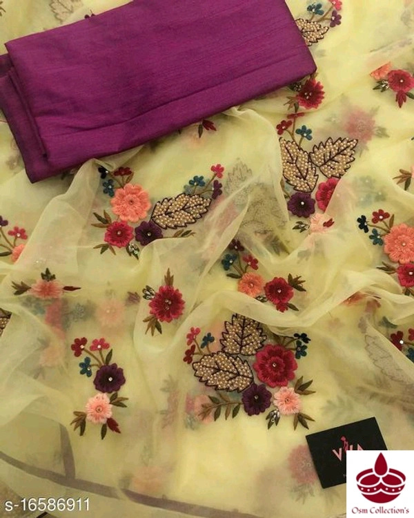 Organza Saree