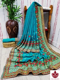Heavy Work Saree