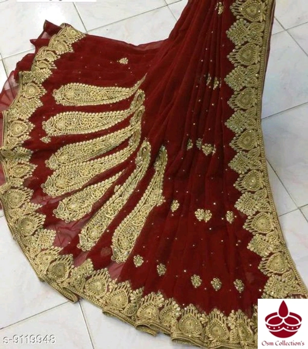 Heavy Work Saree