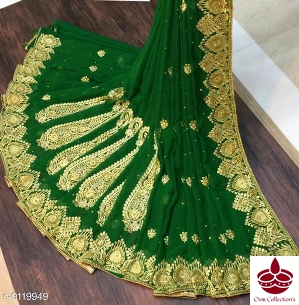 Heavy Work Saree
