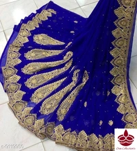 Heavy Work Saree