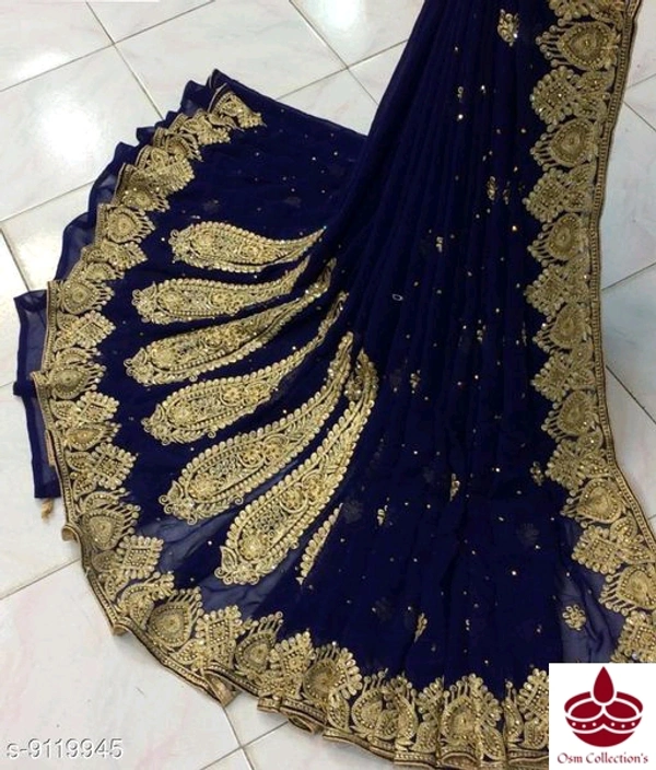 Heavy Work Saree