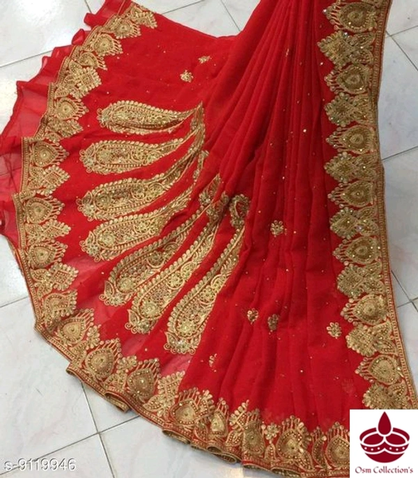 Heavy Work Saree