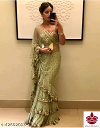 Heavy Net Saree