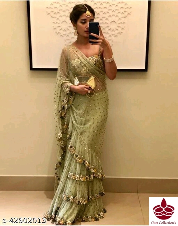 Heavy Net Saree
