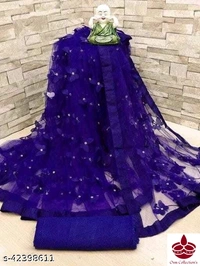 Net Butterfly Saree