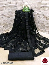 Net Butterfly Saree