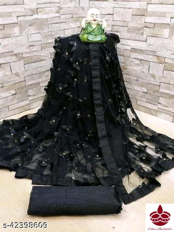 Net Butterfly Saree