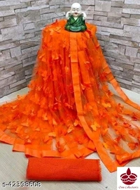 Net Butterfly Saree