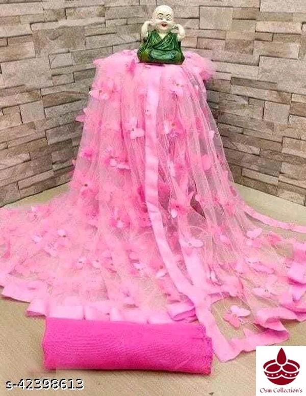Net Butterfly Saree