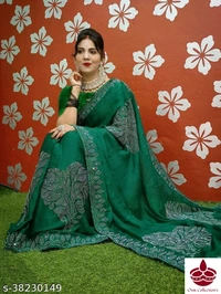 Stone Work Saree