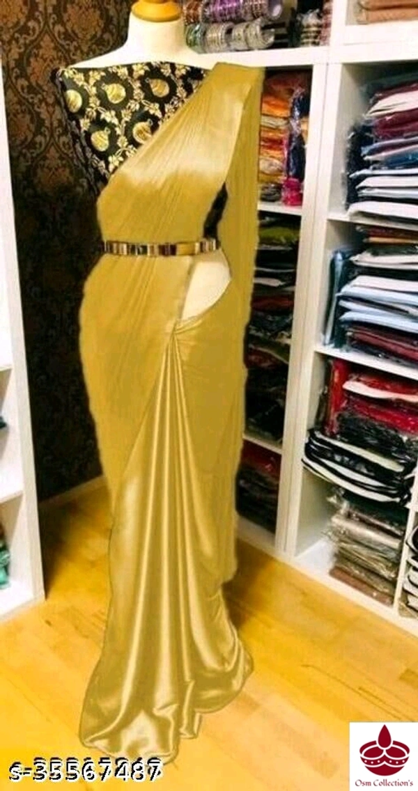 Satin Saree