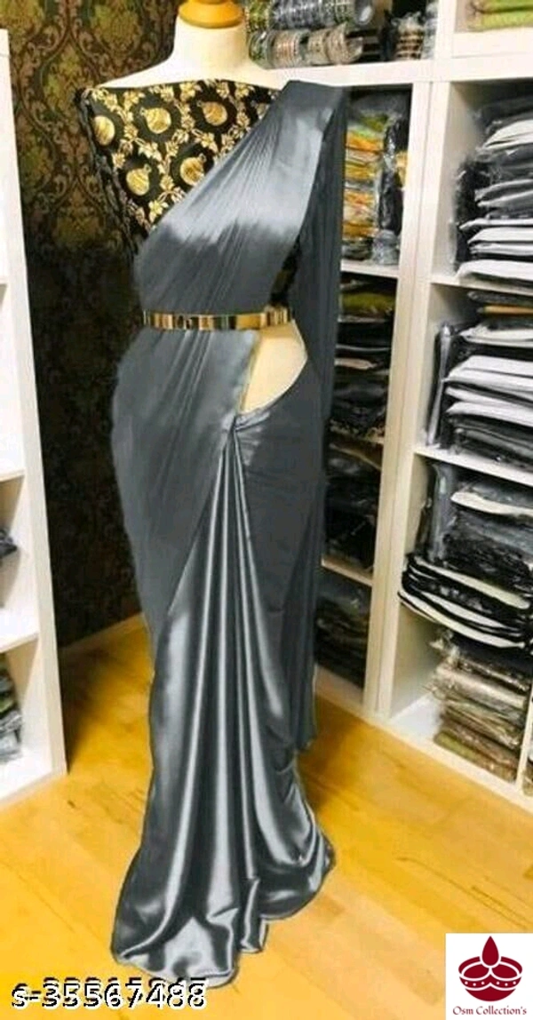 Satin Saree