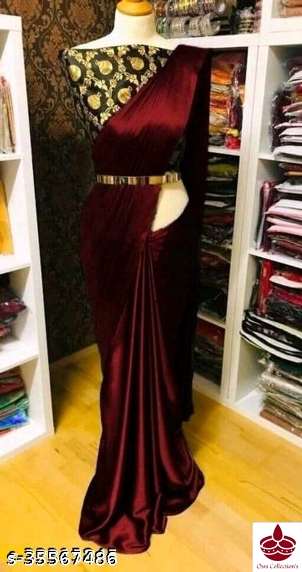 Satin Saree