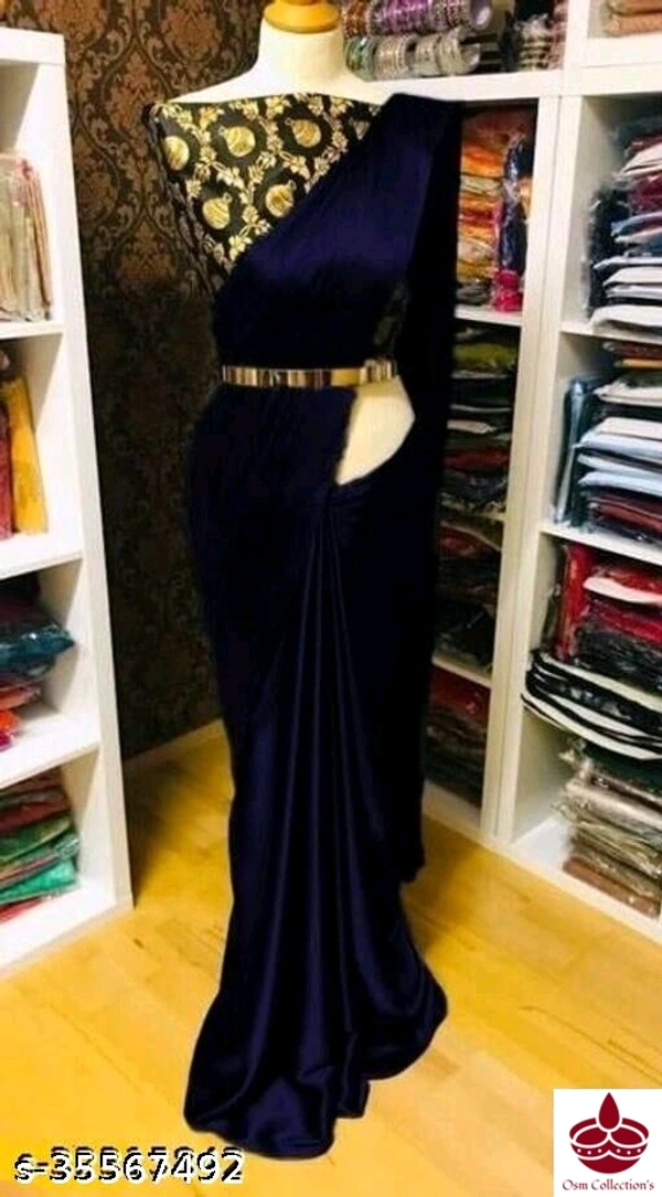 Satin Saree