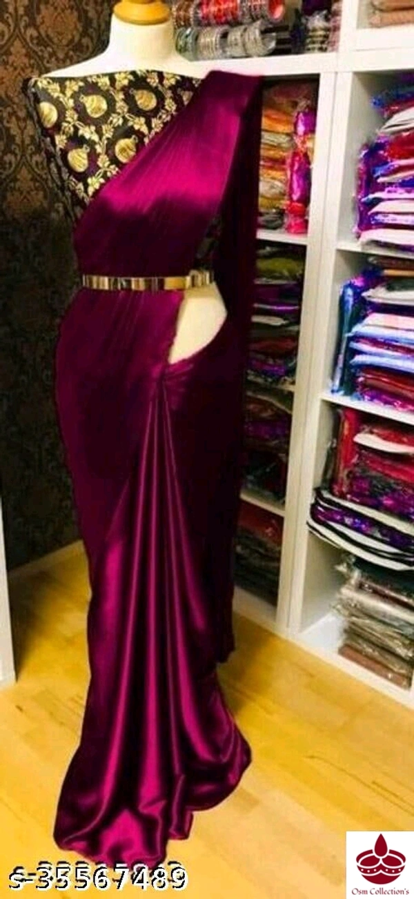 Satin Saree