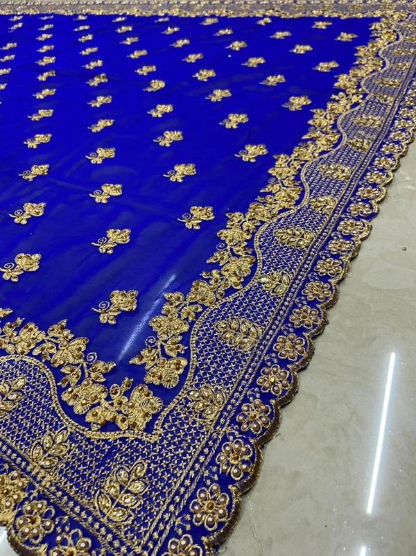 Stone Work Heavy Saree