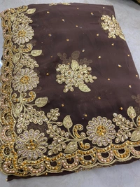 Stone Work Heavy Saree