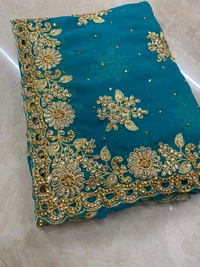 Stone Work Heavy Saree
