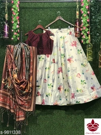 Silk Lehenga