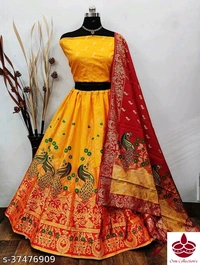 Silk Lehenga