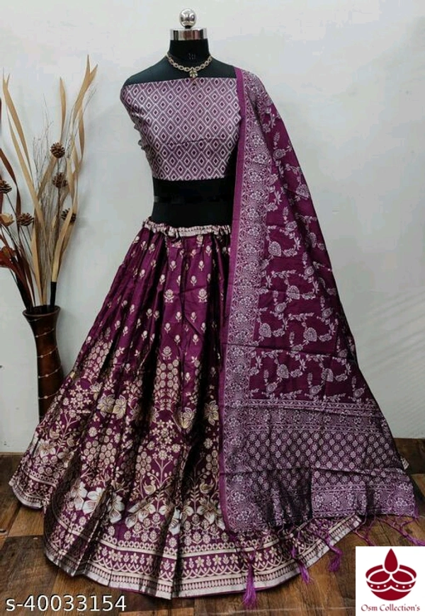 Silk Lehenga