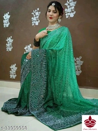 Heavy Border Saree