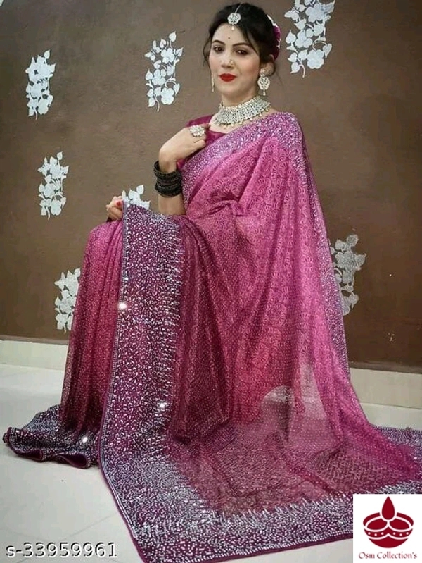 Heavy Border Saree