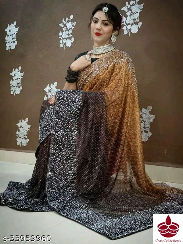 Heavy Border Saree