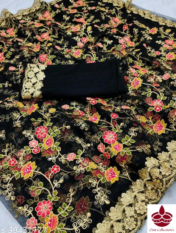 Net Saree