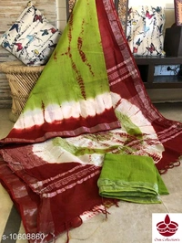 Cotton Lilen Saree