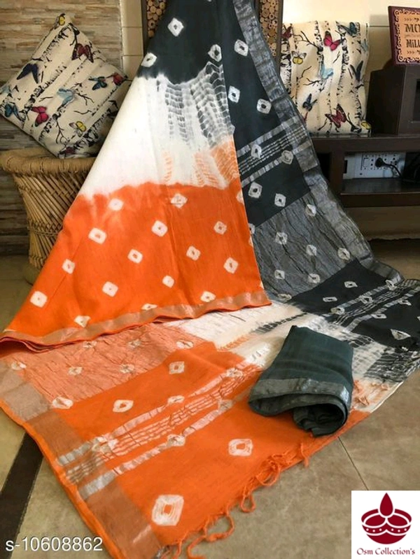 Cotton Lilen Saree
