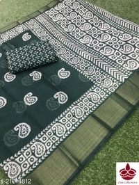 Cotton Lilen Saree