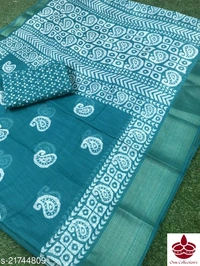 Cotton Lilen Saree