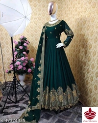 Long Dress - free size (mention in description) 
