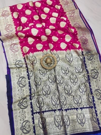 Satin Bantasi Saree