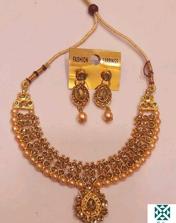 Women Jewellery - golden, free size