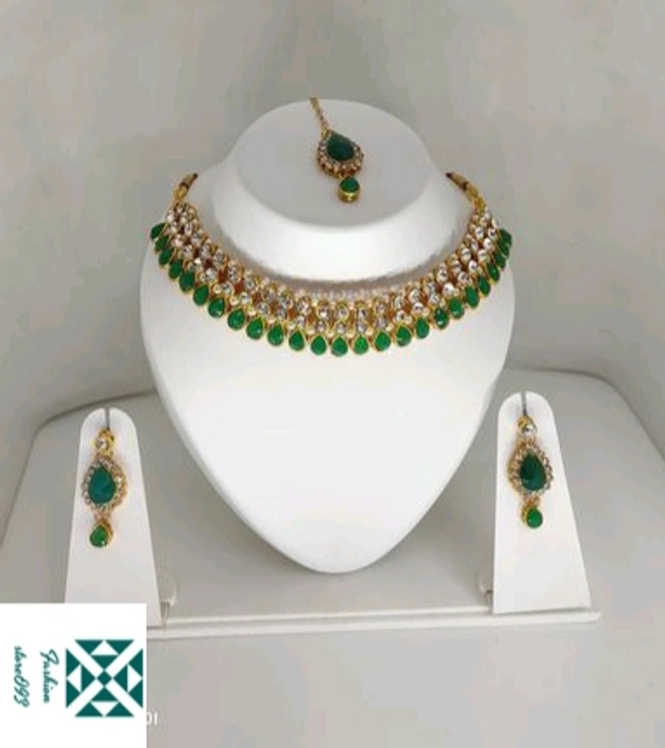 Women Jewellery - Green, free size
