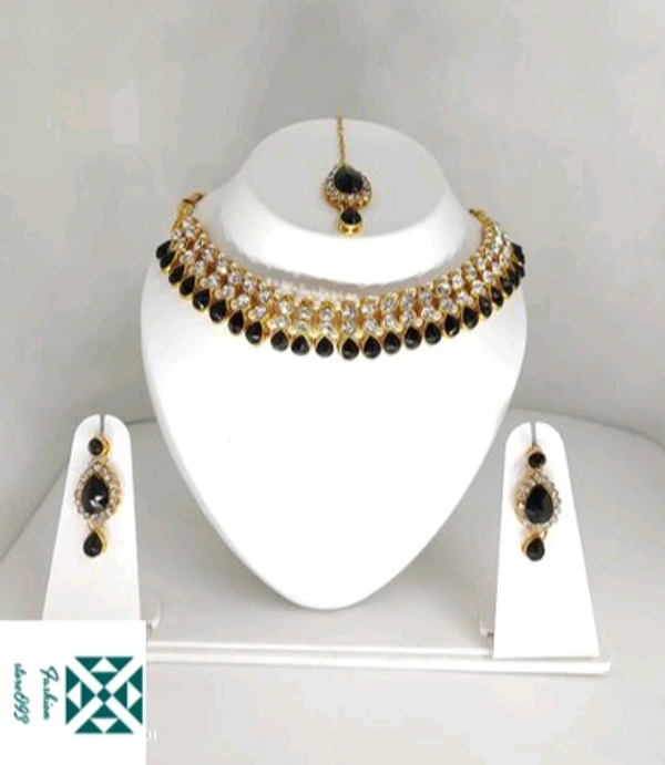 Women Jewellery - Black, free size