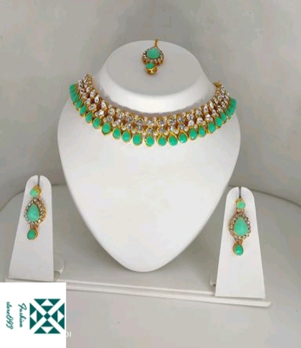 Women Jewellery - Light green, free size