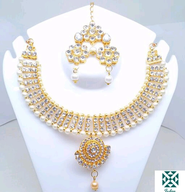 Women Jewellery - white, free size