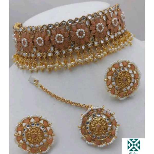 Women Jewellery - orange, free size