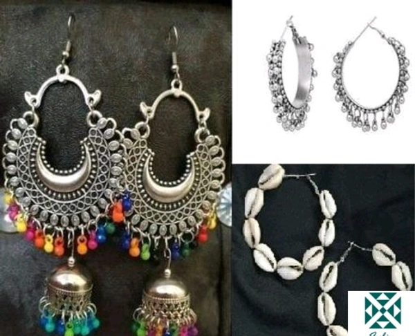 Combo Earrings 🥳 - multiple, free size
