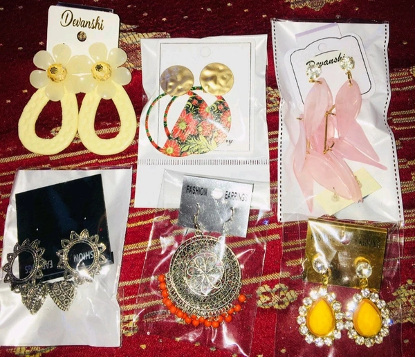 Combo Earrings 🥳 - multiple, free size