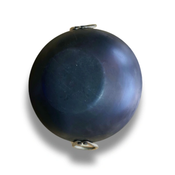 Sumit Indection gas kadai heavi 2 size avlabail - black, 1.7 kg