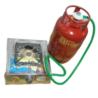 gold 5 kg silendar/ gas chulha (packez) - red, 5 kg sl