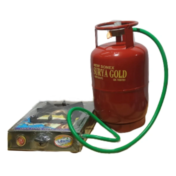 gold 5 kg silendar/ gas chulha (packez) - red, 5 kg sl